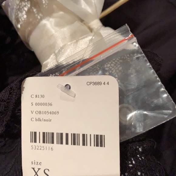 FREE PEOPLE BLACK ALL EYES ON YOU MINI DRESS XS - Picture 16 of 16